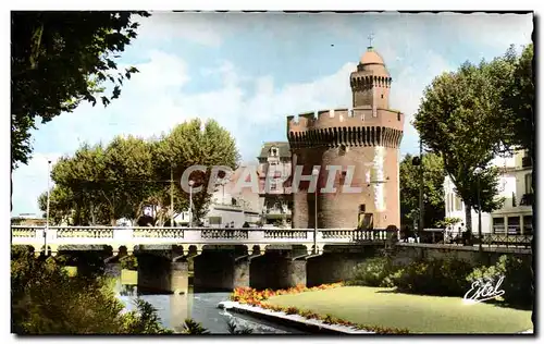 Cartes postales Perpignan Vue sur le Castillet