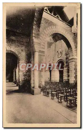 Cartes postales St Philbert de Grand Lieu Eglise Abbatiate Carolingienne Grande nef et bas cote Sud vus du crois