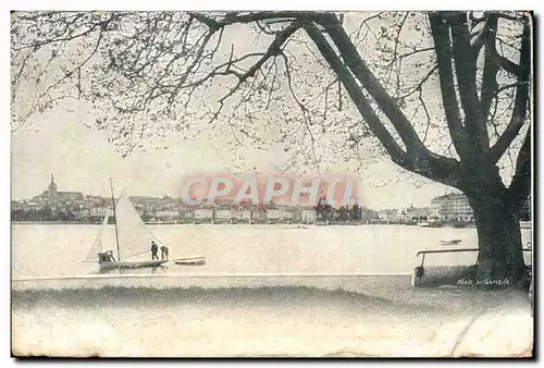 Cartes postales Bateau Geneve