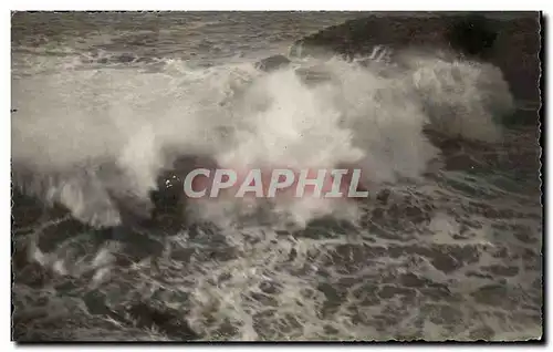 Cartes postales moderne Hendaye Effet de vagues