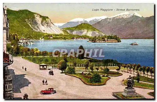 Cartes postales Lago Maggiore Stresa Borromeo