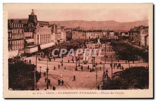 Cartes postales Clermont Ferrand Place de Jaude