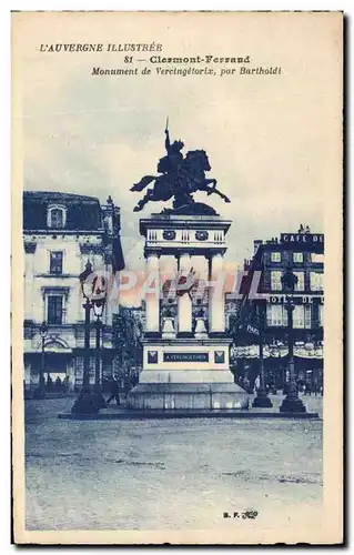 Ansichtskarte AK Clermont Ferrand Monument de Vercingetorix Par Bartholdi