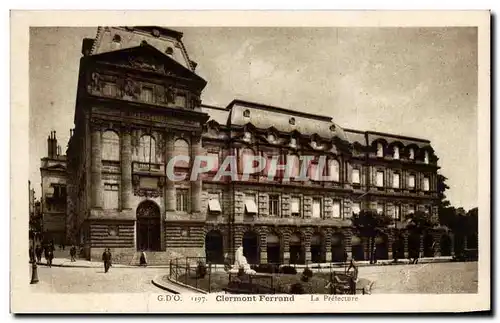 Cartes postales Clermont Ferrand Le Prefecture