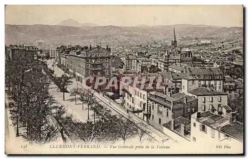 Cartes postales Clermont Ferrand Vue Generale Prise de la Poterne