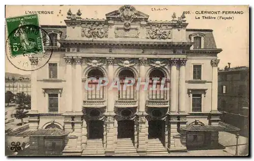 Cartes postales L&#39Auvergne Clermont Ferrand Le theatre