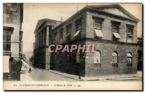 Cartes postales Clermont Ferrand L&#39Hotel de Ville