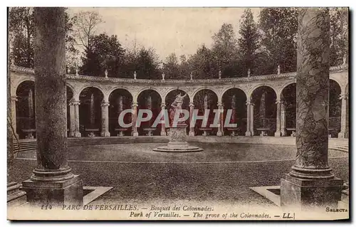 Ansichtskarte AK Parc De Versailles Le Bosquet des Colonnades