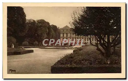 Cartes postales Versailles Le Chateau l&#39Opera vue prise des Parterres du nord