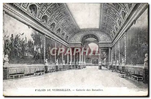 Ansichtskarte AK Palais De Versailles Galerie des Batailles