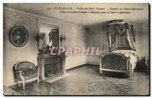 Cartes postales Versailles Palais du Petit Trianon Chambre de Marie Antoinette