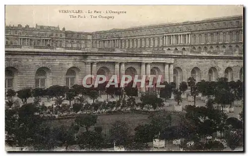 Cartes postales Versailles Le Parc L&#39Orangerie