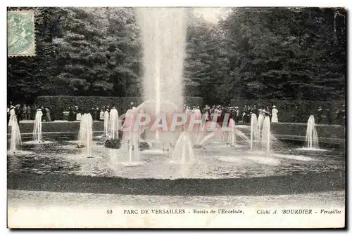 Cartes postales Parc De Versailles Bassin de l&#39Encelade