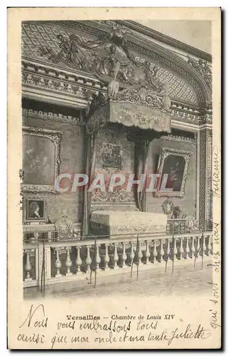 Ansichtskarte AK Versailles Chambre de Louis XIV