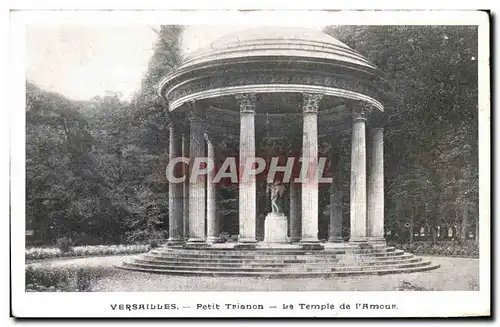 Ansichtskarte AK Versailles Petit Trianon Le Temple de l&#39Amour