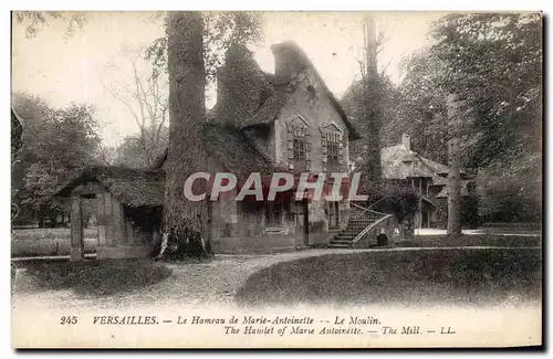 Cartes postales Versailles Le Hameau de Marie Antoinette Le Moulin