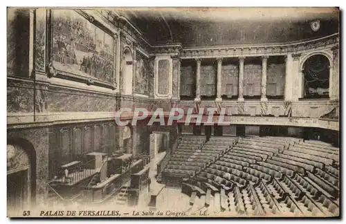 Ansichtskarte AK Palais De Versailles La Salle du Congres