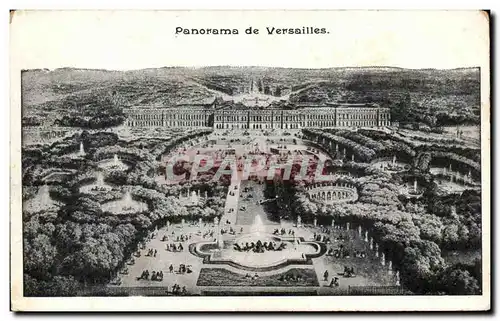 Cartes postales Panorama de Versailles