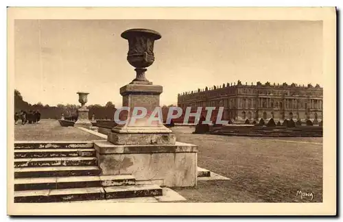 Ansichtskarte AK Les Petits Tableaux De Versailles Le Chateau et les Parterres The Chateau and the Parterres