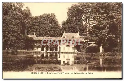 Cartes postales Versailles Palais du Petit Trianon Maison de la Reine