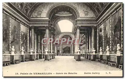 Cartes postales Palais de Versailles Galerie des Batailles