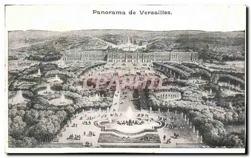 Cartes postales Panorama de Versailles