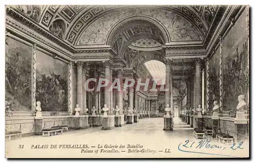 Cartes postales Palais De Versailles La Galerie des Batailles