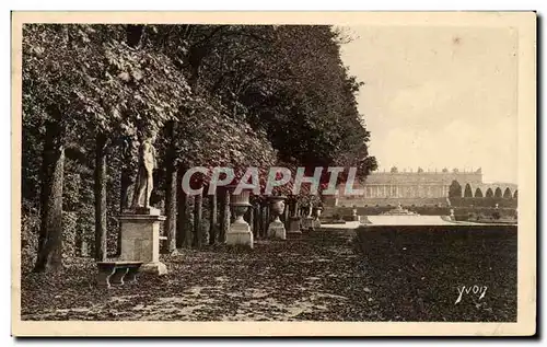 Cartes postales Splendeurs Et Charmes De Versailles L&#39Allee Royale