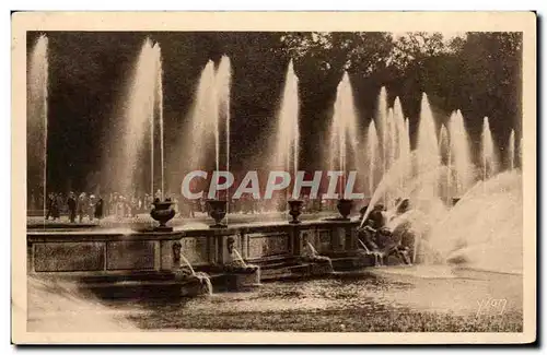 Cartes postales Splendeurs Et Charmes De Versailles Les grandes eaux au bassin de Neptune