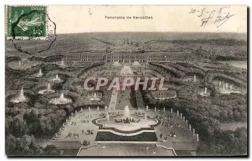 Cartes postales Panorama de Versailles