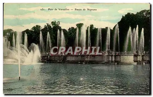 Ansichtskarte AK Parc de Versailles Bassin de Neptune