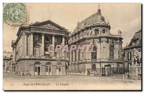 Cartes postales Palais de Versailles La Chapelle