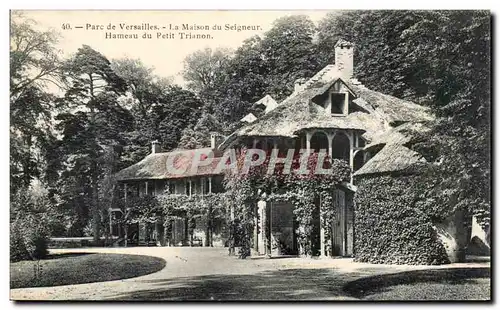 Ansichtskarte AK Parc de Versailles Le Bassin du Seigneur Hameau du Petit Trianon