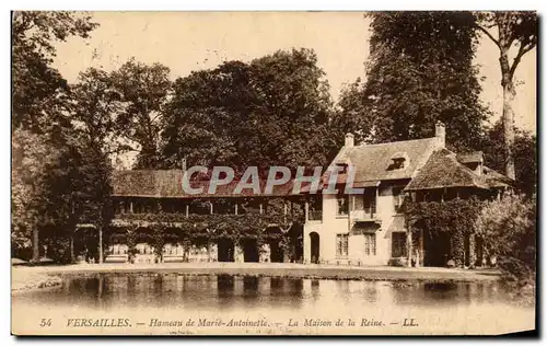 Ansichtskarte AK Versailles Hameau de Marie Antoinette la Maison de la Reine