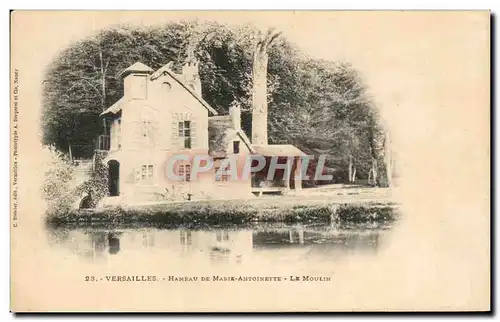 Ansichtskarte AK Versailles Hameau De Marie Antoinette Le Moulin