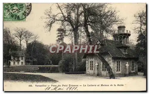 Cartes postales Versailles Parc du Petit Trianon La Laiterie et Maison de la Reine