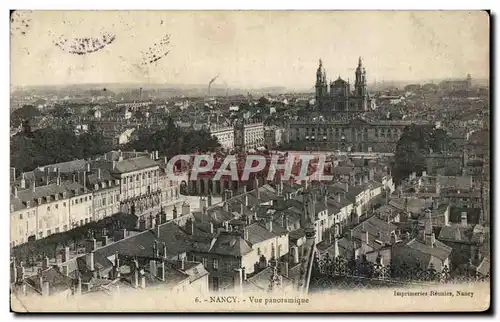 Cartes postales Nancy Vue panoramique