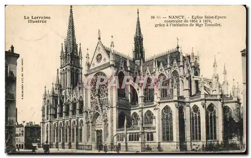 Cartes postales Nancy Eglise Saint Epvre