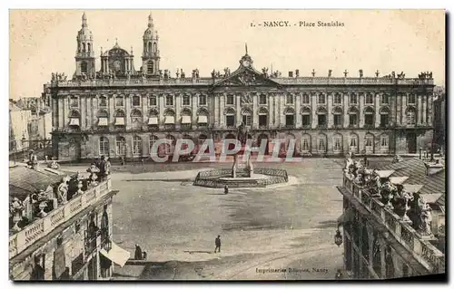 Cartes postales Nancy Place Stanislas