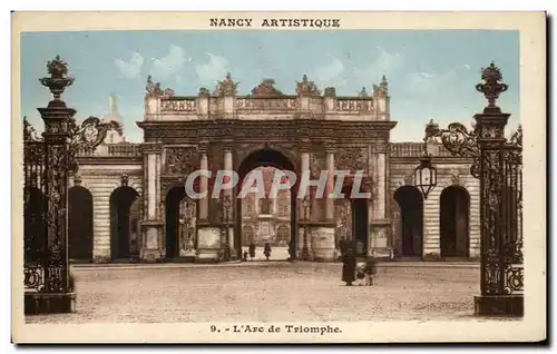 Cartes postales Nancy L&#39Arc de Triomphe