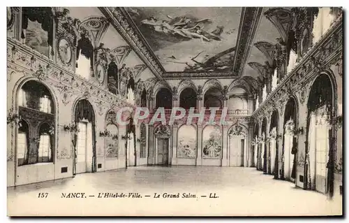 Cartes postales Nancy L&#39Hotel Ville Le Grand Salon