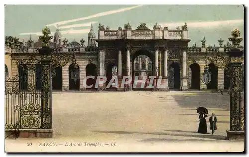 Cartes postales Nancy L&#39Arc de Triomphe