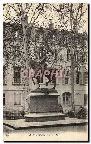 Cartes postales Nancy Statue Jeanne d&#39Arc