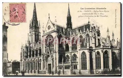 Cartes postales Nancy Eglise Saint Epvre