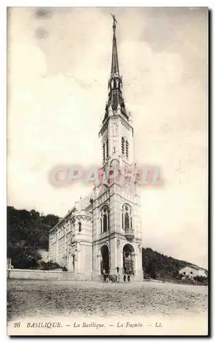 Cartes postales Basilique La Basilique La Facade