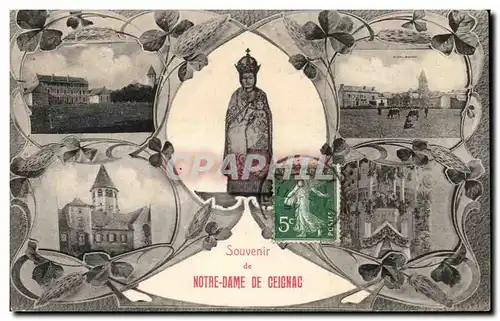 Cartes postales Souvenir De Notre Dame De Ceignac