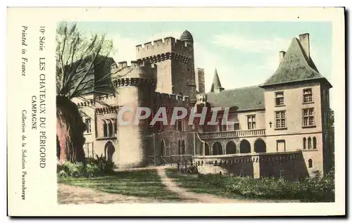 Cartes postales Serie Les Chateaux Du Perigord Campagne