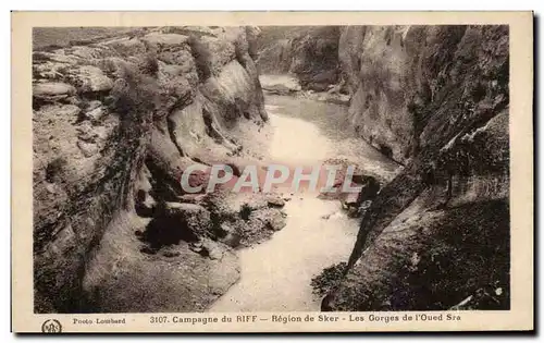 Cartes postales Campagne De Riff Region De Sker Les Gorges Maroc