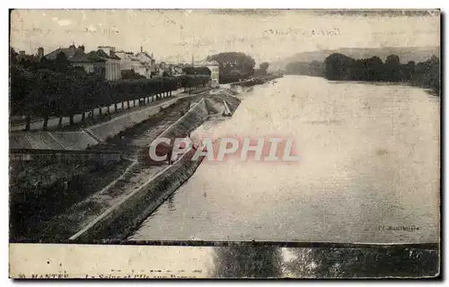 Cartes postales Mantes La Seine et l&#39ile aux Dames