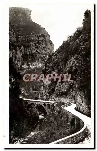 Cartes postales Gorges Du Loup La Nouvelle Route Et Le Fort De l&#39Abime
